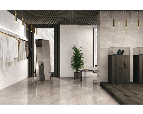 Wand- und Bodenfliese Oldmanor tabaco matt 25x150x1,05cm, rektifiziert