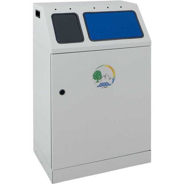 Runder Bistrotisch mit Mosaik-Tischplatte und geschwungenen schwarzen Metallbeinen.