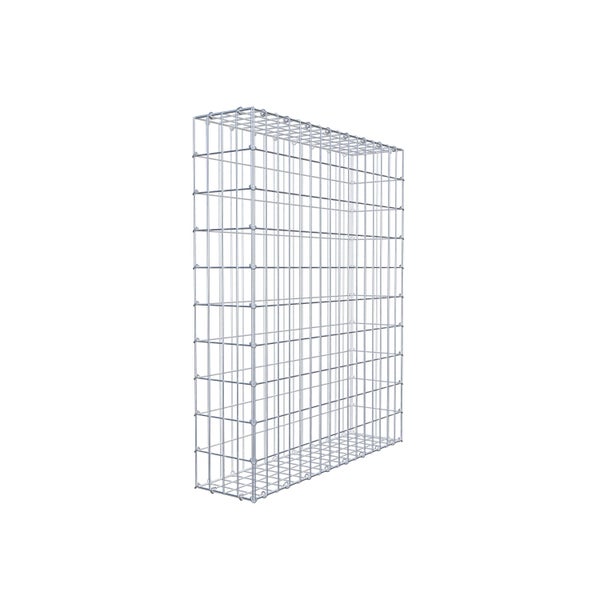 Gabione 100 cm x 80 cm x 20 cm (L x H x T), Maschenweite 5 cm x 10 cm, C-Ring