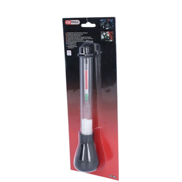 KS TOOLS Säureprüfer für Batterieflüssigkeit 280 mm - 550.1680