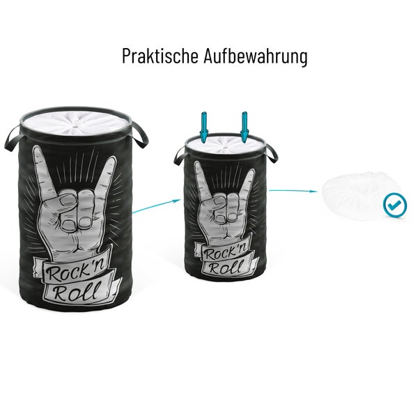 Wäschekorb Rock 'N' Roll