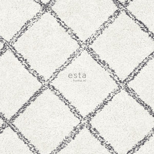 Tapete mit Rautenmuster