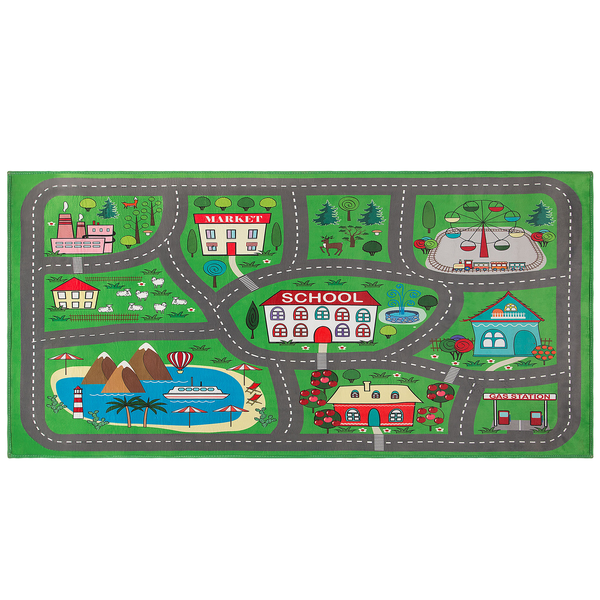 Kinderteppich TUTAK Grün 80 x 150 cm