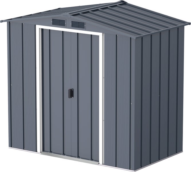 Metall Gerätehaus 202x113 Gartenhaus Schiebetüren