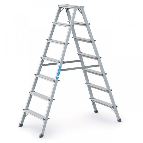 Zarges Stehleiter mit sechs Stufen