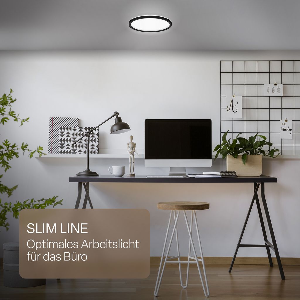 LED Deckenleuchte D125 / D126 chrom-matt quadratisch LED Deckenleuchte D125 / D126 chrom-matt quadratisch
