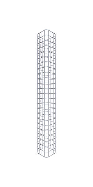 Gabionensäule 22 x 22 cm MW 5 x 5 cm eckig - Höhe: 1,20 m
