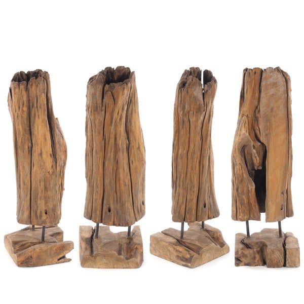 Skulptur  ROOTS 80 Wurzel Treibholz Unikat naturfarben