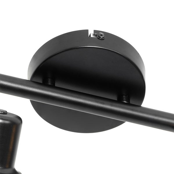 Detail einer Deckenleuchte mit Befestigung