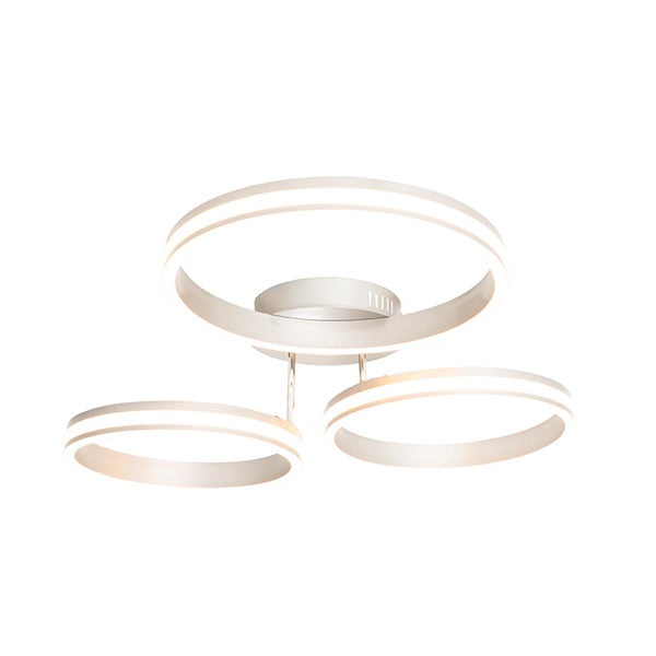 LED Deckenleuchte mit drei Ringen