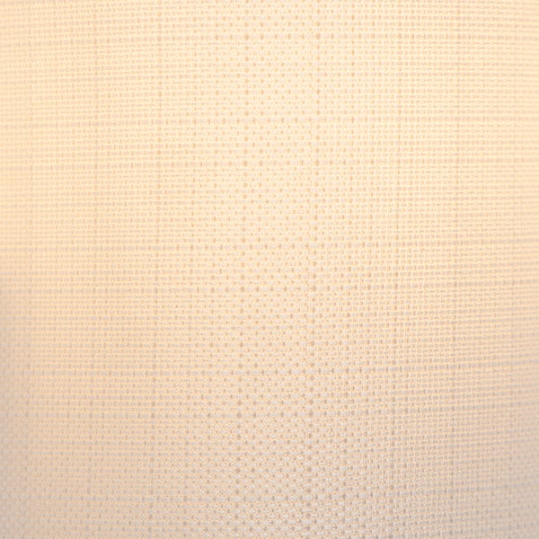 Detailaufnahme einer gewebten Stoffstruktur mit Gittermuster.