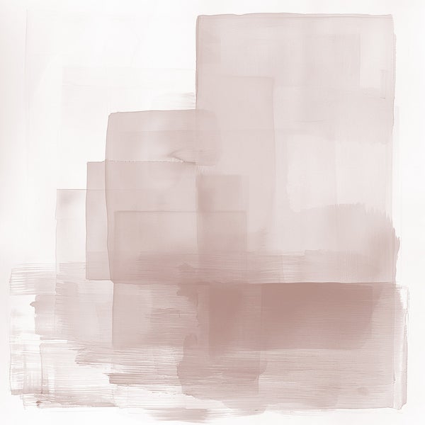 Abstraktes Gemälde mit überlappenden Rechtecken