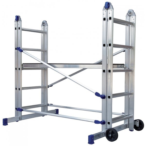 Aluminium Rollgerüst mit Plattform und Stützstreben