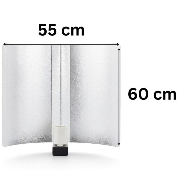 Ventilator-Hitzeschild mit den Maßen 55 cm x 60 cm