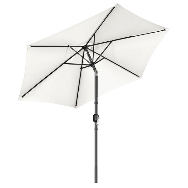 Rechteckiger Sonnenschirm mit Mast