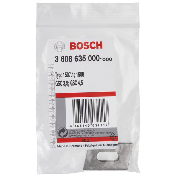 Bosch Logo Ersatzmesser für Blechknabber in Verpackung