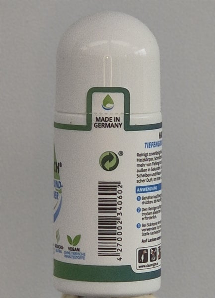 Tiefengrund-Entferner 50ml Effektive & schonende Reinigung für nicht saugende Untergründe wie Kunststofffenster, Glas, Heizkörper, Fensterbänke uvm