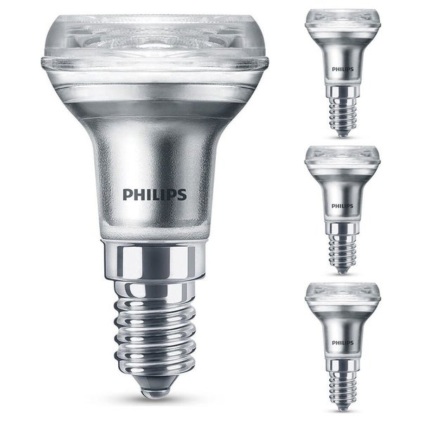 Philips LED Lampe ersetzt 30W, E14 Reflektor R39, klar, warmweiß, 150 Lumen, nicht dimmbar, 4er Pack