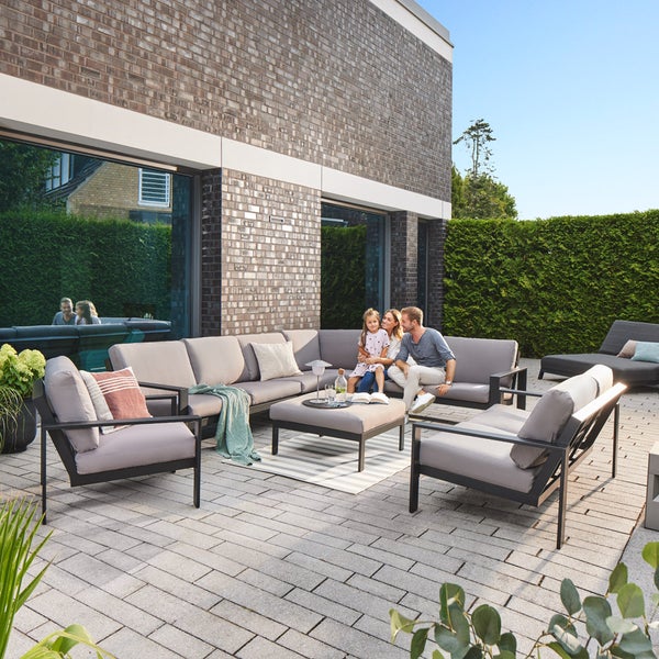 Home Deluxe Gartenlounge RIO - Größe: XXL