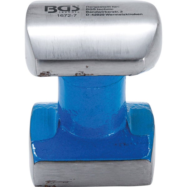 BGS technic Hammer mit Stahlkopf und blauem Griff