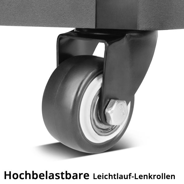 Lenkrolle mit Schraube zur Befestigung