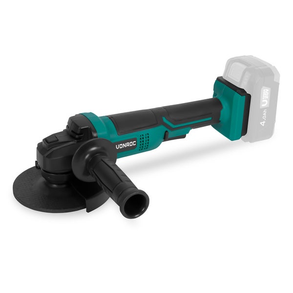 Akku Winkelschleifer – 20V – Ø125 mm – Inklusive Seitengriff und Werkzeugtasche