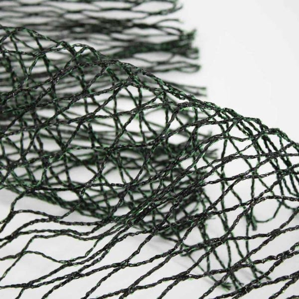 Vogelschutznetz 4x5m (20x20 mm) - einjährig (Schwarz)