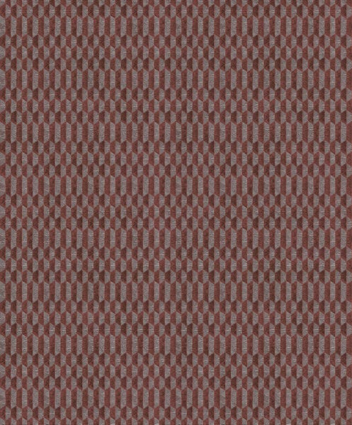 Masureel Tapete 3D Muster Rot - 53 cm x 10.05 m - 630714