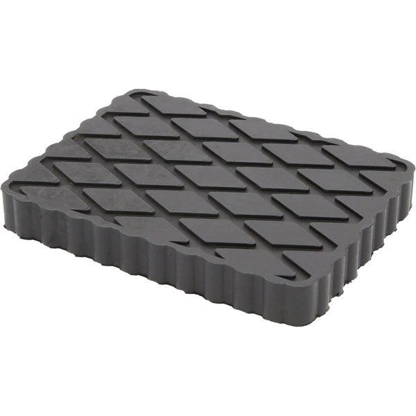 Gummiblock mit Rautenmuster