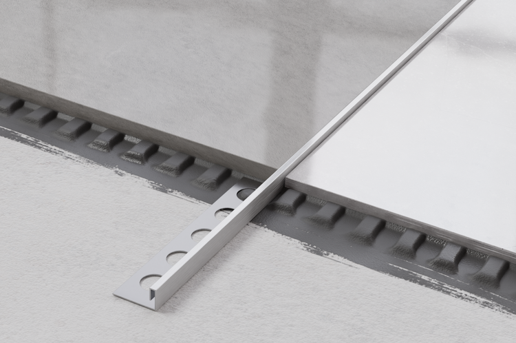 Fliesenprofil zur Kantenbearbeitung und zum Schutz von Fliesen