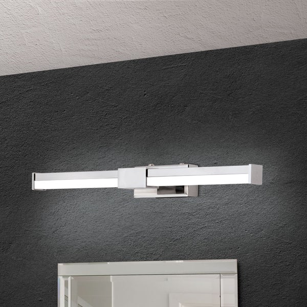Moderne LED Spiegelleuchte aus Metall zur Wandmontage über dem Badezimmerspiegel