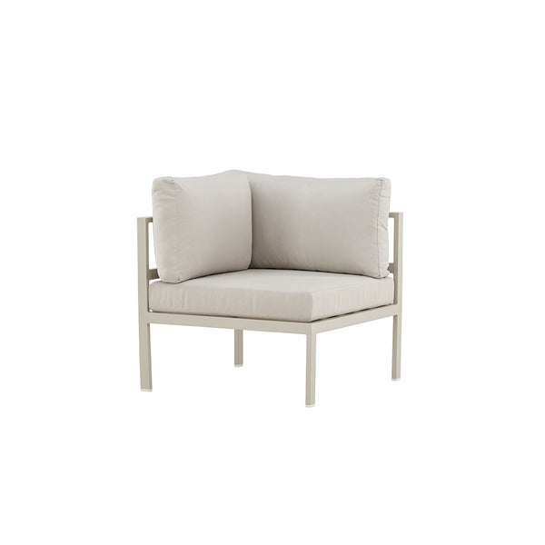 Copacabana Gartensofa Eckteil beige. 74 X 74 X 65 cm