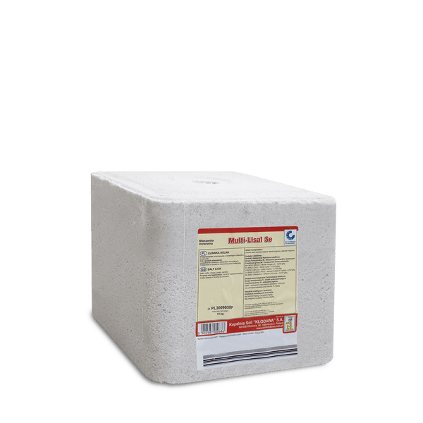 Salzleckstein für Tiere, 10 Kilogramm