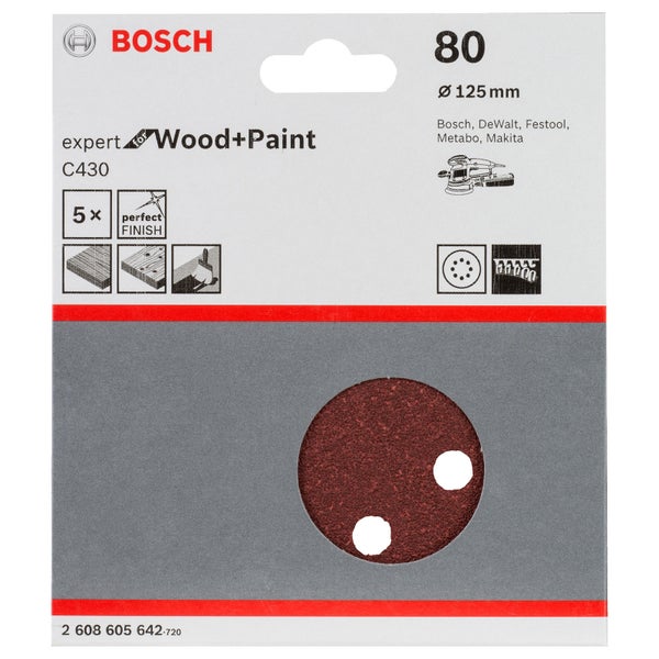 Bosch PRO R574 Fiberscheibe 115 mm G24 - 2608606725