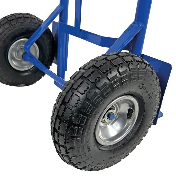 Profi Sackkarre HBH TK320LU – 320 kg Tragkraft, Luftreifen, Stahlrahmen, Transportkarre für schwere Lasten