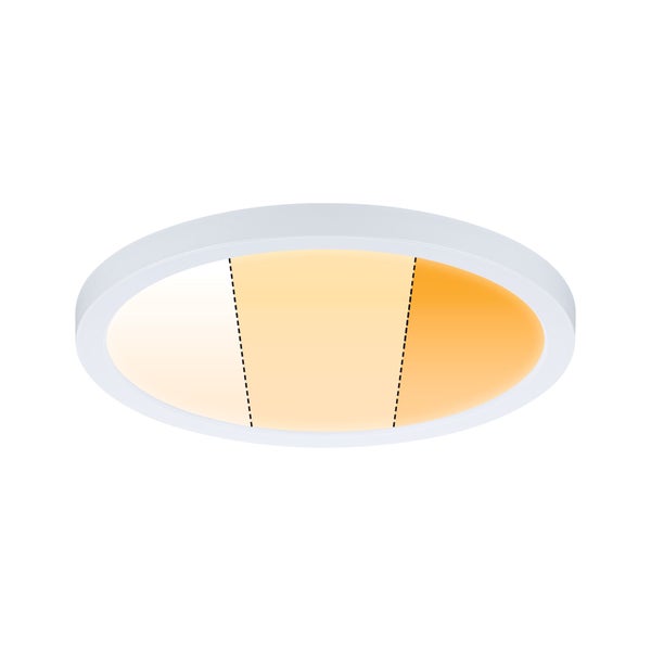 VariFit LED Einbaupanel Dim to Warm Areo IP44 rund 175mm 13W 1200lm 3 Step Dim to warm Weiß matt dimmbar