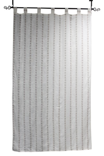 FRANK FLECHTWAREN | Vorhang Webstreifen, POLYESTER, 140 x 240 cm