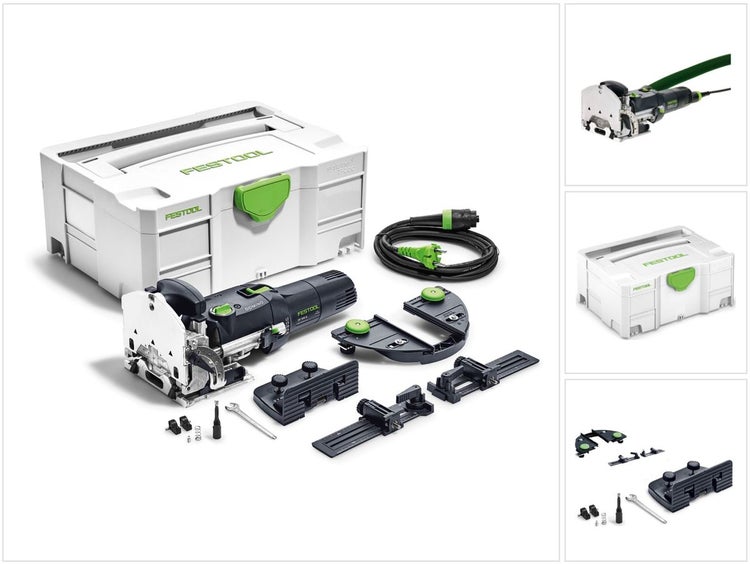 Festool DF 500 Q-Set Dübelfräse Domino 420W 28mm im Systainer ( 574427 ) + Zubehör