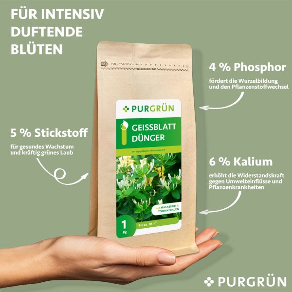 Purgrün Geißblatt-Dünger 1 kg