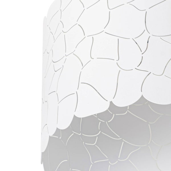 Lindby Deckenlampe Aralena (Modern) in Weiß aus Metall (1 flammig, E27) - Deckenleuchte Lampe Wohnzimmerleuchte