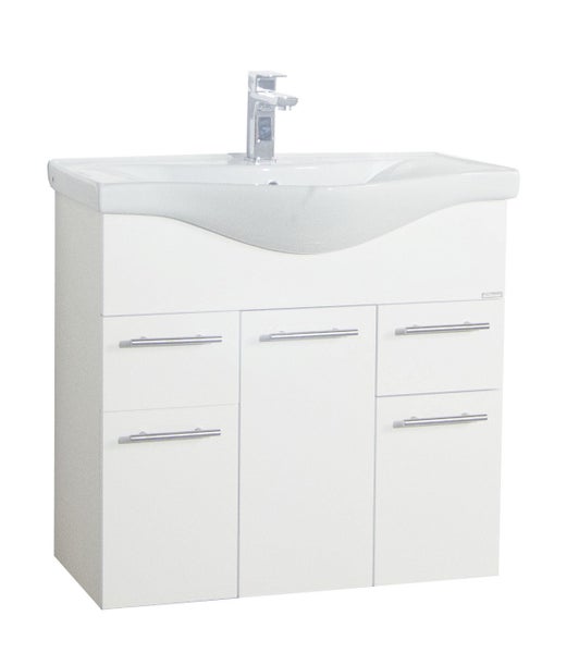 2-tlg. Waschplatz Waschtisch Schubladen Lisalo XL