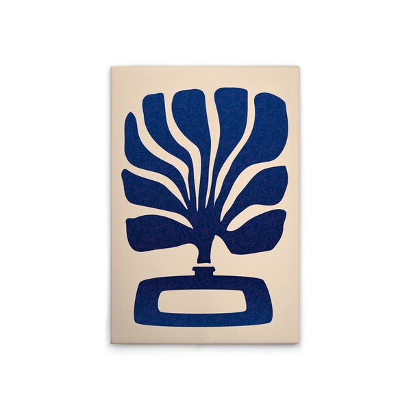 Poster mit floralem Motiv in Vase