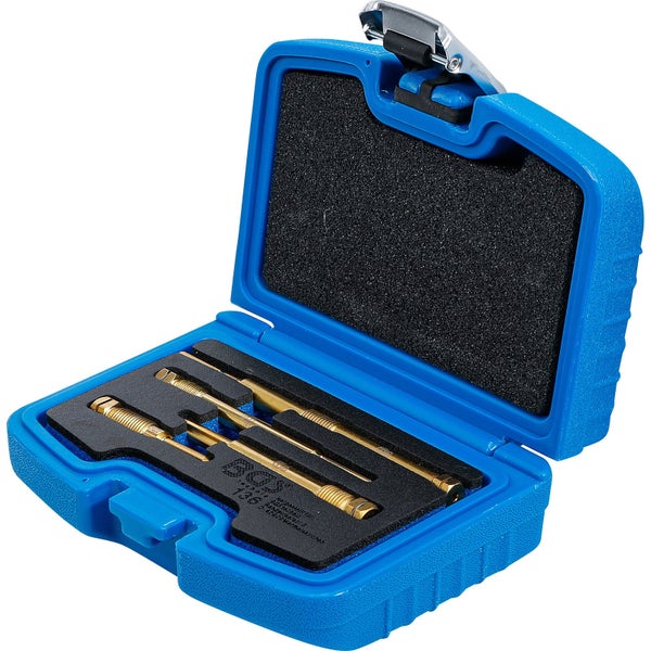 Einstellwerkzeugsatz in blauem Gehäuse