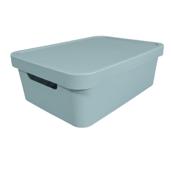 Aufbewahrungsbox aus Kunststoff mit Deckel