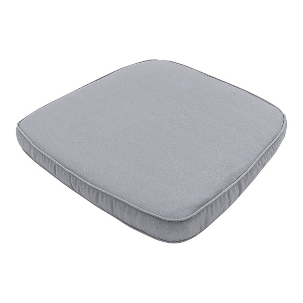 Sitzkissen Polyrattan Panama hellgrau - ca. 48x48 cm - 4er-Set