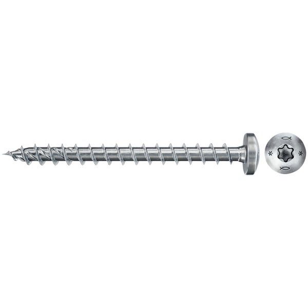 Fischer 200x Power-Fast II FPF II PTF 3,5 x 15  mm BC Pan Head mit Innenstern TX20 Vollgewinde galvanisch verzinkt blau passiviert - 670098