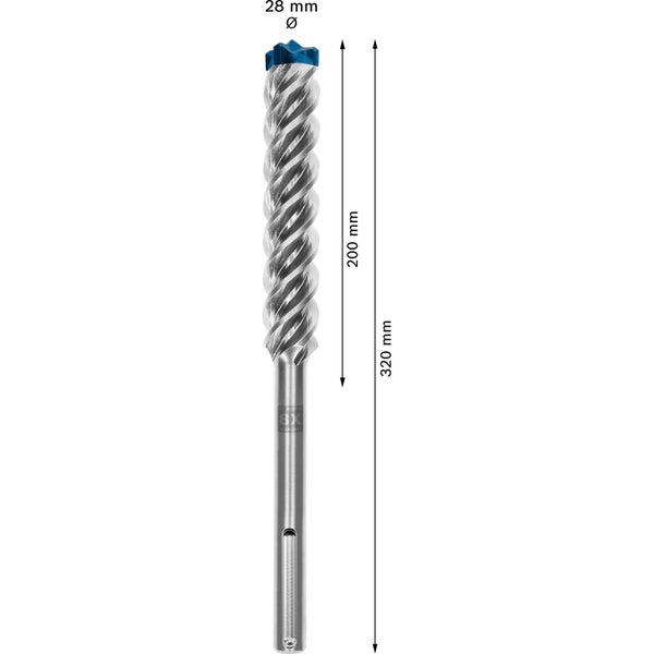 Bosch Expert SDS max-8X Hammerbohrer 28 x 200 x 320 mm - 2608900247