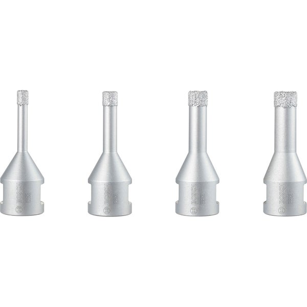 Bosch PRO Ceramic dry X-Lock Bohrkronen-Set 6; 8; 10; 12,0x30; 30; 30; 30 mm - 2607017579