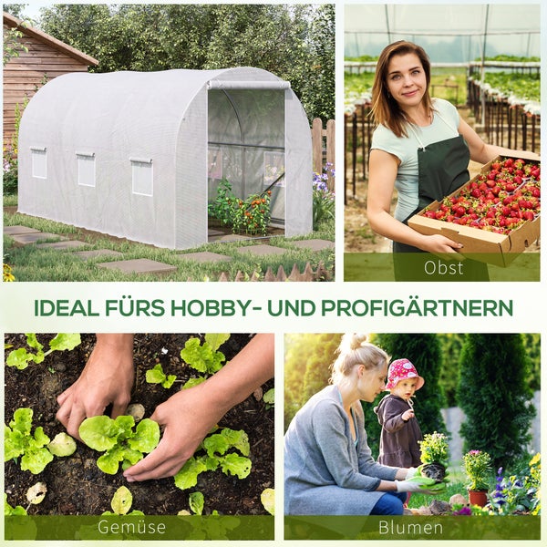 Gartentor mit horizontalen Schlitzen