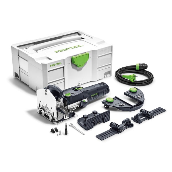 Festool DF 500 Q-Set Dübelfräse Domino 420W 28mm im Systainer ( 574427 ) + Zubehör